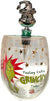 Merry Grinchmas Stemless Glass With Stopper 600ml Feeling Extra Grinchy