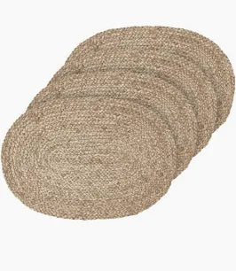Madden Jute Placemat Oval Natural