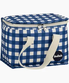 Kollab Lunch Bag Blue Check