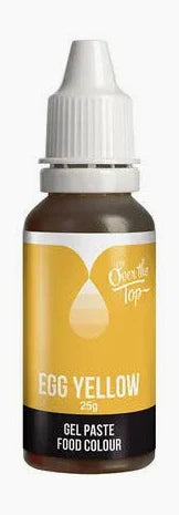 Over The Top Egg Yellow Gel Paste