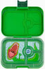 Bento Yumbok Snack Box 3 Compartment Jurassic Green Dinosaur