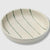 Robert Gordon Coastal Junction Salad Bowl Cream with Green Stripe