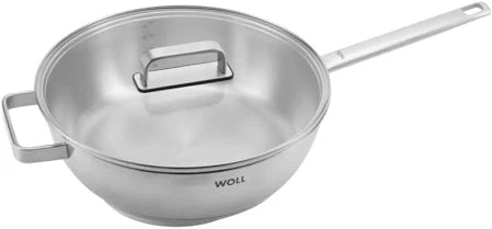 WOLL Steel Saute Pan With Lid 32cm 6.1lt
