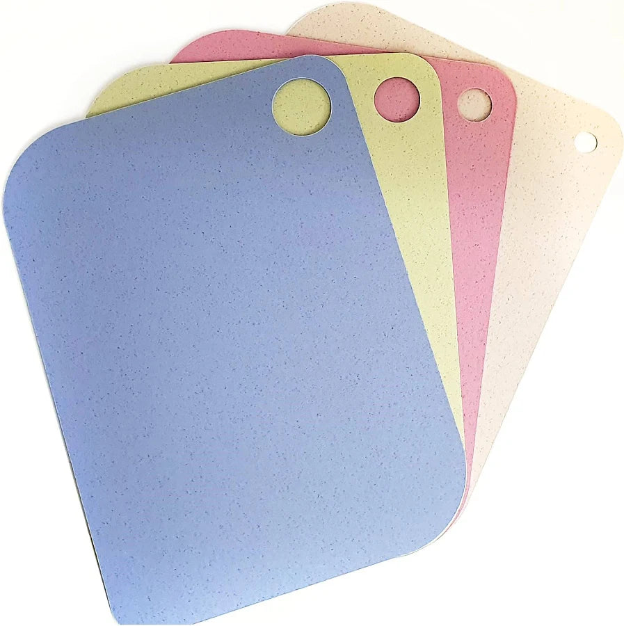 Wheat Straw 4 Piece Cutting Boards 33x24cm