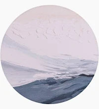 Palm Cove Wave Ceramic Coaster