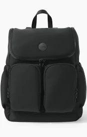 OIOI Signature Nappy Backpack Black Neoprene