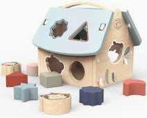 House Shape Sorter With 8 Blocks