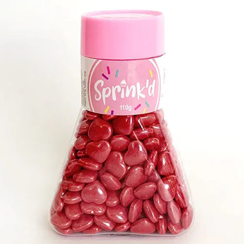 Sprinkd Hearts Red 12mm 110g