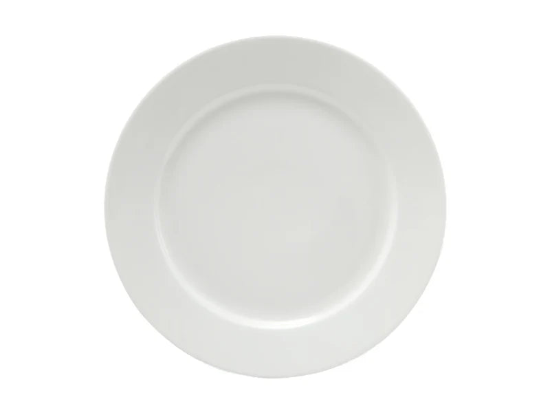 Maxwell And Williams White Basic Rim Entree Plate  23cm