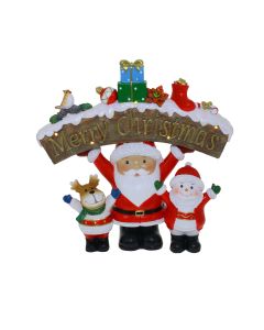 Merry Christmas Led Santa And Friends