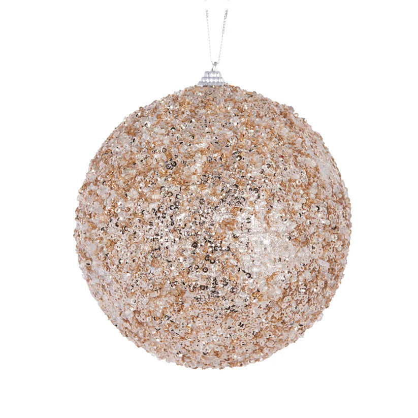 Holly & Ivy Bauble XL Champagne Crystals